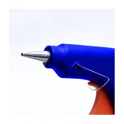Ukoit Hot Melt Mini Glue Gun 20 watt With 10 Very Sticky Glue Sticks (Blue)