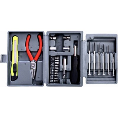 Ultimate 25 Pcs Deluxe Compact Home Tool Kit