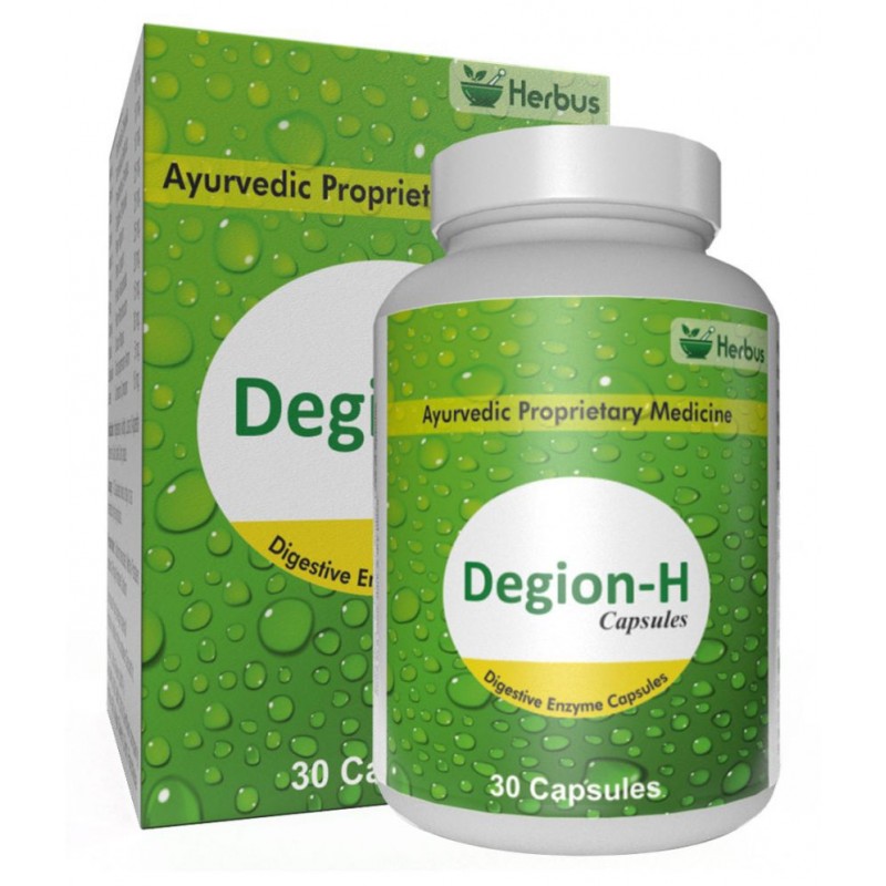 Ultra Healthcare Degion-H Digestive Enzyme For Digestion Capsule 30 gm Pack Of 2