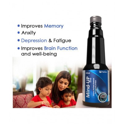 Ultra Healthcare Mind-Up | Brain Support| Brain Care Liquid 200 ml Pack Of 2