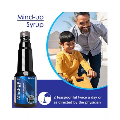 Ultra Healthcare Mind-Up | Brain Support| Brain Care Liquid 200 ml Pack Of 2