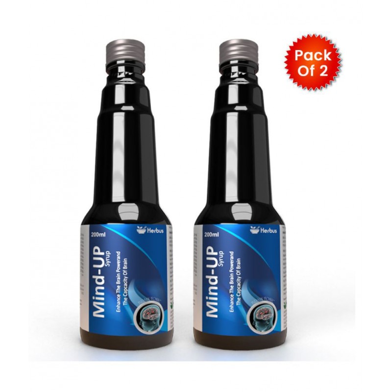Ultra Healthcare Mind-Up | Brain Support| Brain Care Liquid 200 ml Pack Of 2