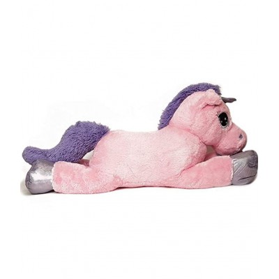 Unicorn Sitting Plush Soft Toy Cute Kids Animal Home Decor Boys/Girls (70 cm, Pink)