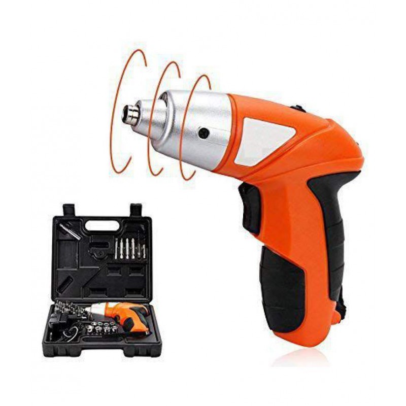 Unique 45 Pcs Cordless Power Screwdriver with Bit Set