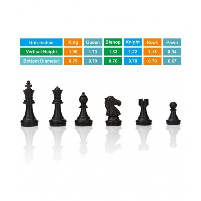 VBE Chess Folding Magnetic Educational Travel Set Board Game