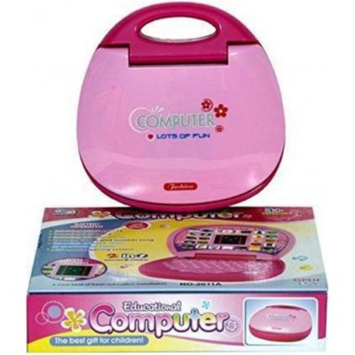 VBE Educational Learning Kids Laptop With LED Display & Music  (Pink)