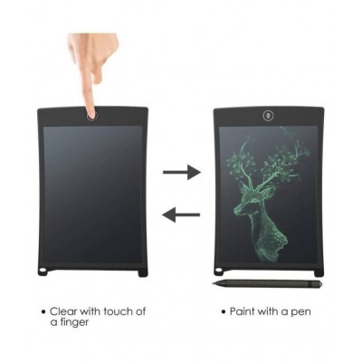 VEDO 8.5 Inch LCD Writing Tab LCD Drawing Pad Digital Portable for Kids & Adults LCD Drawing tab LCD Writing Pad lcd writing board, lcd writing tab.