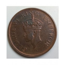 VERY RARE year 1939 & CUTE COLLECTIBLE: NUMISMATIC YEAR OF IMPORTANCE *1939* GEORGE VI KING EMPEROR QUARTER ANNA COIN, IN IMPRESSIVE UNC CONDITION