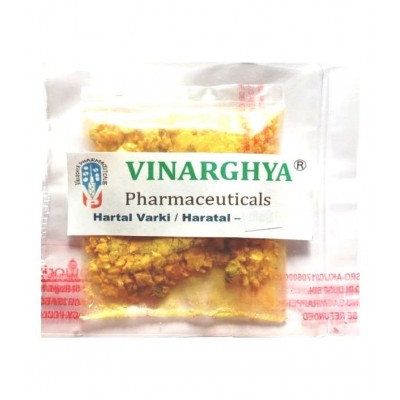 VINARGHYA Harttal Varki / Haratal / हरताल Paste 50 gm Pack Of 1