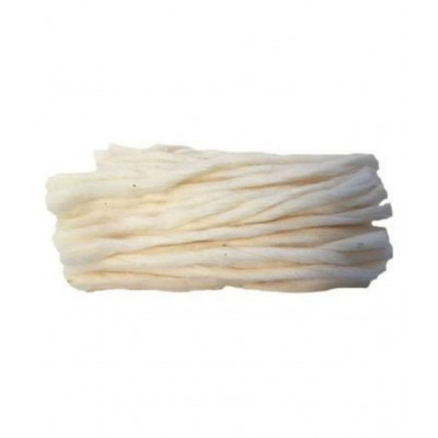 VINARGHYA PHARMACEUTICALS LAMBI BATTI / COTTON LONG WICKS FOR DIYA Raw Herbs 500 no.s Pack Of 1