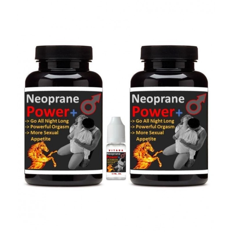 VITARA HEALTHCARE Neoprane Power Plus Sex Power Booster Capsule 60 no.s Pack Of 2