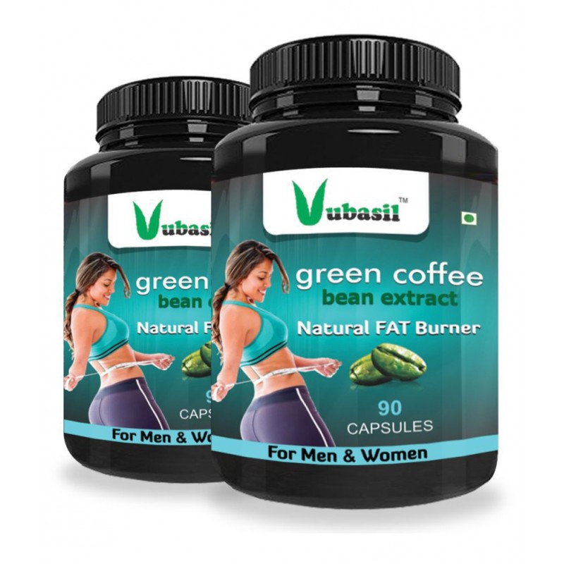 VUBASIL Best Green Coffee Weight Loss Immunity Booster 180 800 mg Fat Burner Capsule