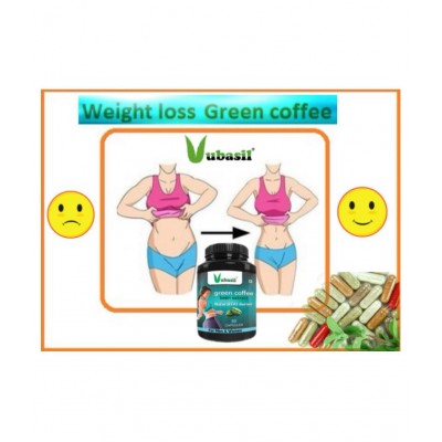 VUBASIL Herbal Green Coffee Extract Fat Burner Capsule 90 no.s Pack Of 1