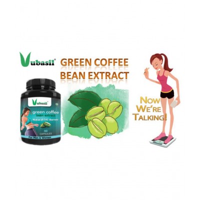 VUBASIL Herbal Green Coffee Extract Fat Burner Capsule 90 no.s Pack Of 1