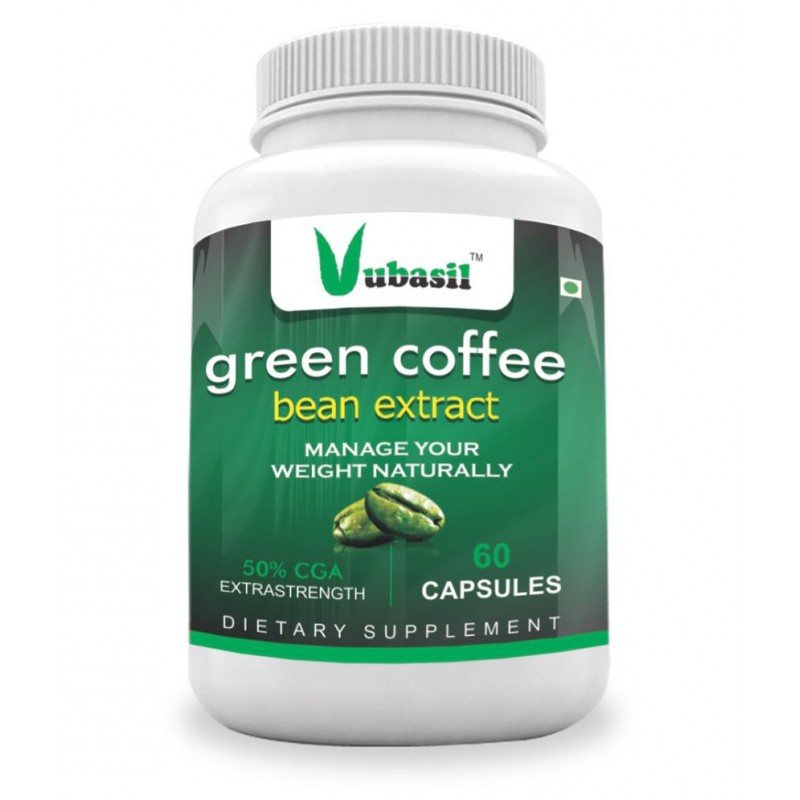 VUBASIL Herbal Green Coffee Extract Weight Loss Capsule 60 no.s Pack Of 1