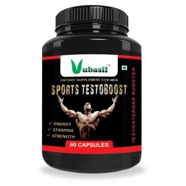 VUBASIL Natural Testorane Booster - Testoboost Capsule 60 no.s Pack Of 1