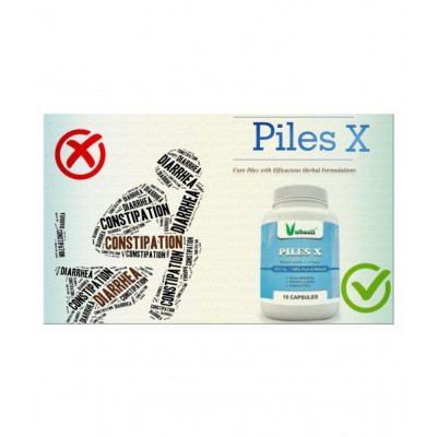 VUBASIL Piles X (15 Capsules) Piles Medicine 800 mg