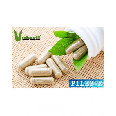 VUBASIL Piles X (15 Capsules) Piles Medicine 800 mg