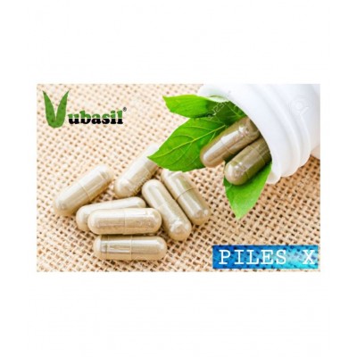 VUBASIL Piles X (45 Capsules) Piles Medicine 800 mg Capsule