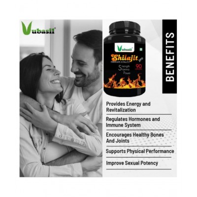 VUBASIL Pure Shilajit Gold Shilajeet Immunity Booster 180 Capsule 800 mg VUBASIL Pure Shilajit Gold Shilajeet Immunity Booster 180 Capsule 800 mg