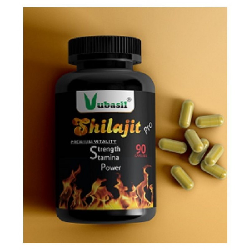 VUBASIL Pure Shilajit Gold Shilajeet Immunity Booster 90 Capsule 90mg VUBASIL Pure Shilajit Gold Shilajeet Immunity Booster 90 Capsule 90mg
