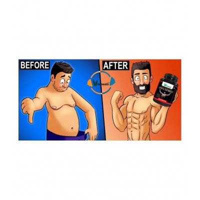 VUBASIL Testosterone Booster (120Caps) 800 mg Vitamins Capsule