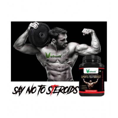 VUBASIL Testosterone Booster (120Caps) 800 mg Vitamins Capsule