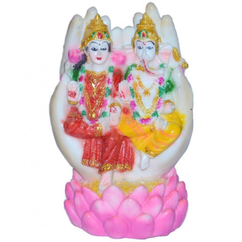 Vaah Laxmi Ganesh Polyresin Idol