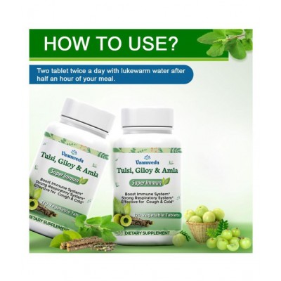 Vaamveda Tulsi Giloy Ayush Kwath Immunity Booster Tablet 120 no.s Pack Of 1