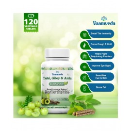 Vaamveda Tulsi Giloy Ayush Kwath Immunity Booster Tablet 120 no.s Pack Of 1