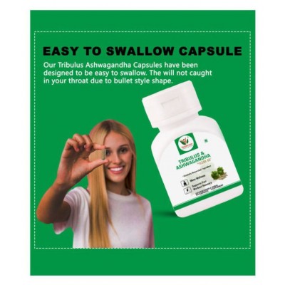 Vaddmaan Tribulus & KSM-66 Ashwagandha for Men, Male Vitality Supplement (Pack of 1) Vaddmaan Tribulus & KSM-66 Ashwagandha for Men, Male Vitality Supplement (Pack of 1)