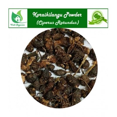 Valli Organics Koraikilangu | Nut Grass | Nagarmotha Powder 100 gm Pack Of 1