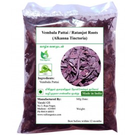 Valli Organics Vembala Pattai | Alkanet Roots (Raw) Not Oil 100 gm