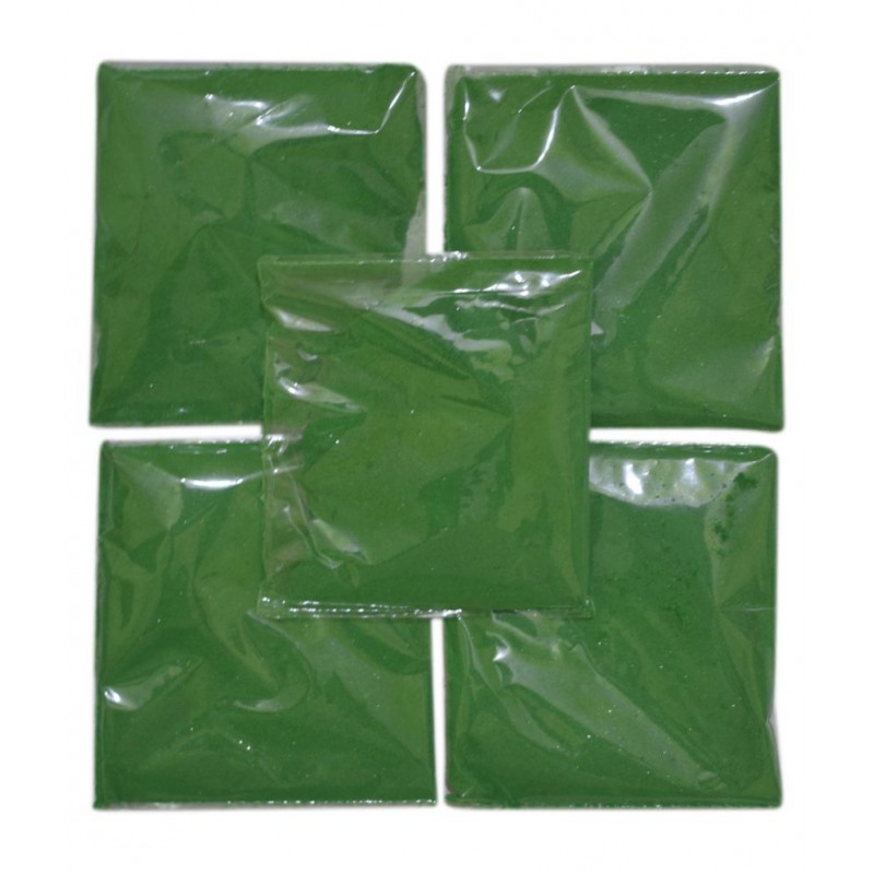 Vardhman Green Powder Rangoli - Pack of 5