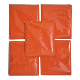 Vardhman Orange Powder Rangoli - Pack of 5