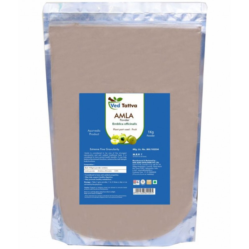 Ved Tattva Amla Powder 1 kg Pack Of 1