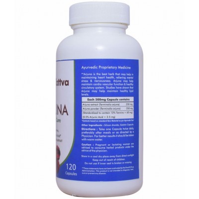 Ved Tattva Arjuna Capsule 120 no.s Pack Of 1