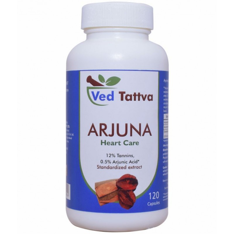 Ved Tattva Arjuna Capsule 120 no.s Pack Of 1