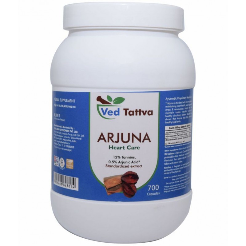 Ved Tattva Arjuna Capsule 700 no.s Pack Of 1