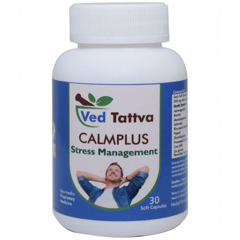 Ved Tattva Calm Plus Capsule 30 no.s Pack Of 1