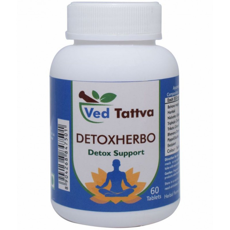 Ved Tattva DETOX HERBO Tablet 60 no.s Pack Of 1