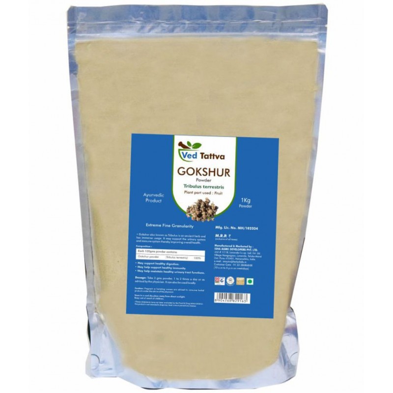 Ved Tattva Gokshur Powder 1 kg Pack Of 1
