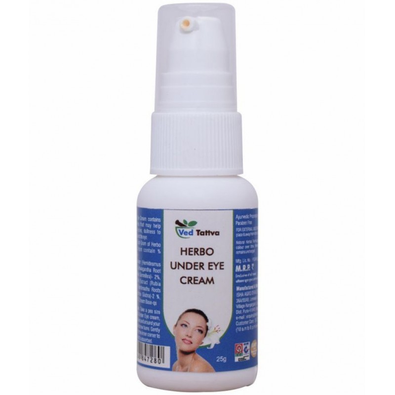 Ved Tattva Herbo Under Eye Cream Paste 25 gm Pack Of 1