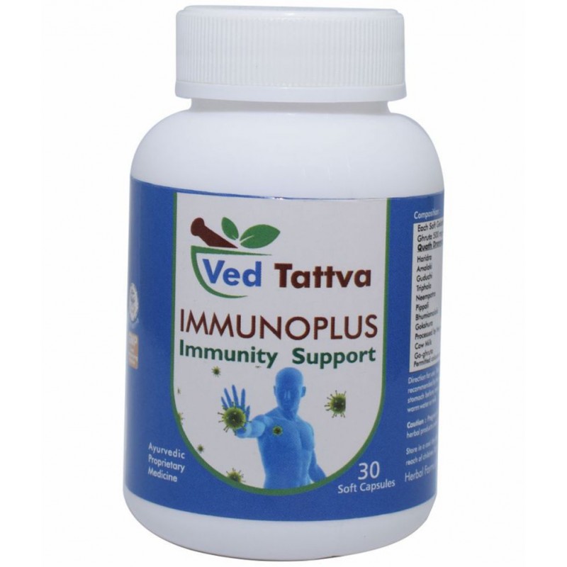 Ved Tattva Immuno Plus Capsule 30 no.s Pack Of 1