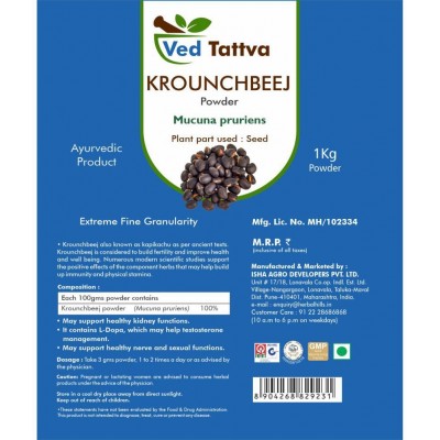 Ved Tattva Krounchbeej Powder 1 kg Pack Of 1