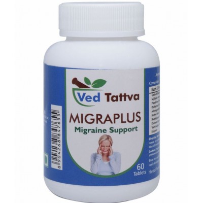 Ved Tattva MIGRA PLUS Tablet 60 no.s Pack Of 1
