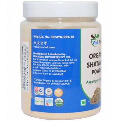 Ved Tattva Organic Shatavari Powder 200 gm Pack Of 1