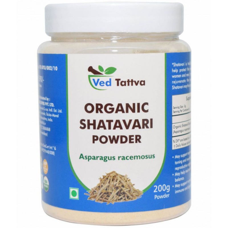 Ved Tattva Organic Shatavari Powder 200 gm Pack Of 1