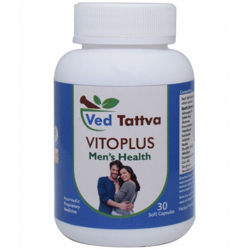 Ved Tattva Vito Plus Capsule 30 no.s Pack Of 1