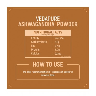 VedaPure Naturals Powder 100 gm Pack of 2